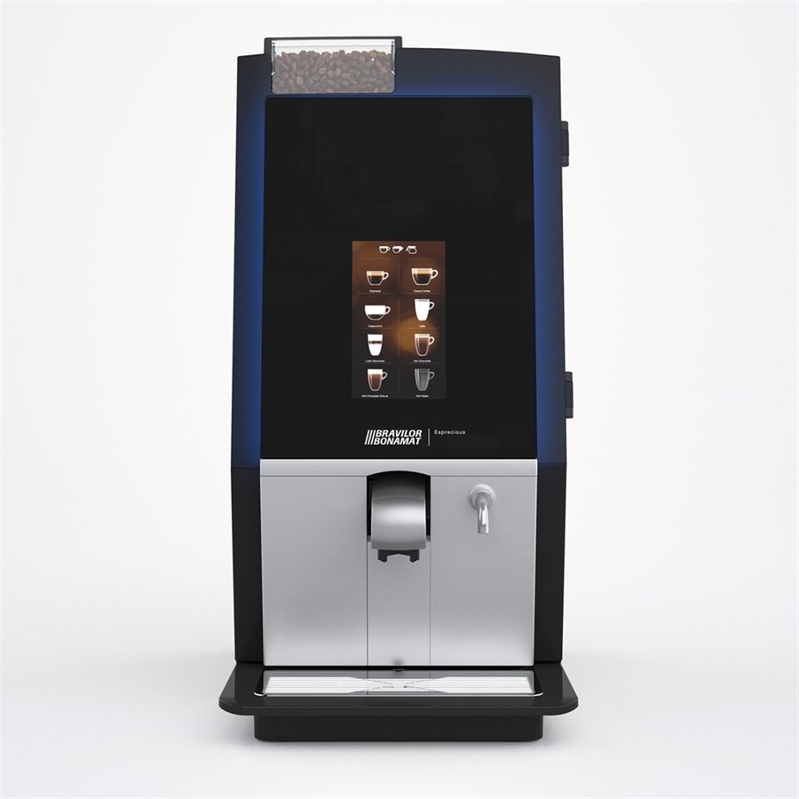 Esprecious 22 koffiemachine | 2x0,7 kg / 2x1,3 liter | 230V