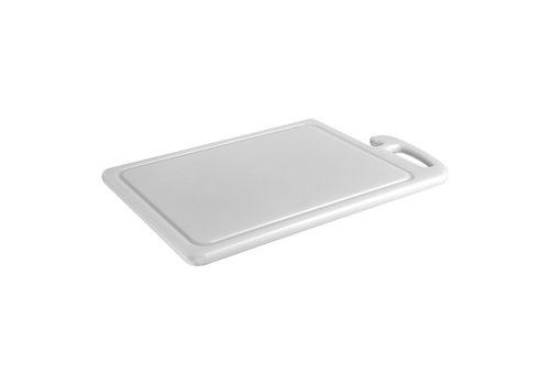  CaterChef  Planche à découper | Ravin/Plat | Poignée | Polyéthylène | 45 x 30 cm 