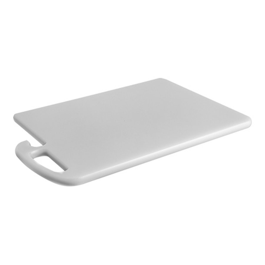 Cutting board | Gully/Flat | Handle | Polyethylene | 45x30cm