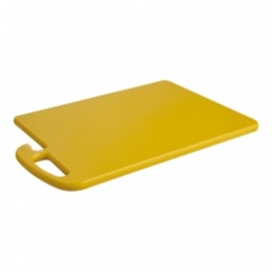 Cutting board | Groove/Flat | Handle | Polyethylene | 45 x 30 cm
