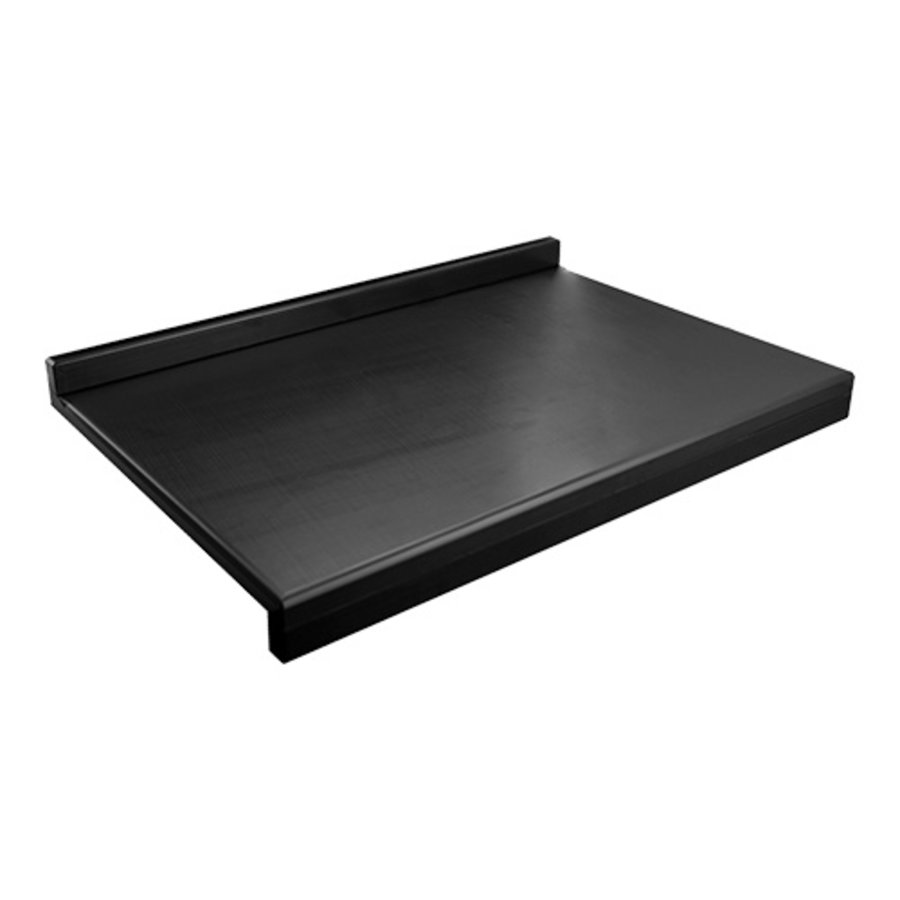 Carving Blade | Polyethylene | Black | 2 Sided Edged | 60 x 40 cm