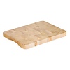 HorecaTraders Carving board | Beech wood | Flat | 45 x 35 cm