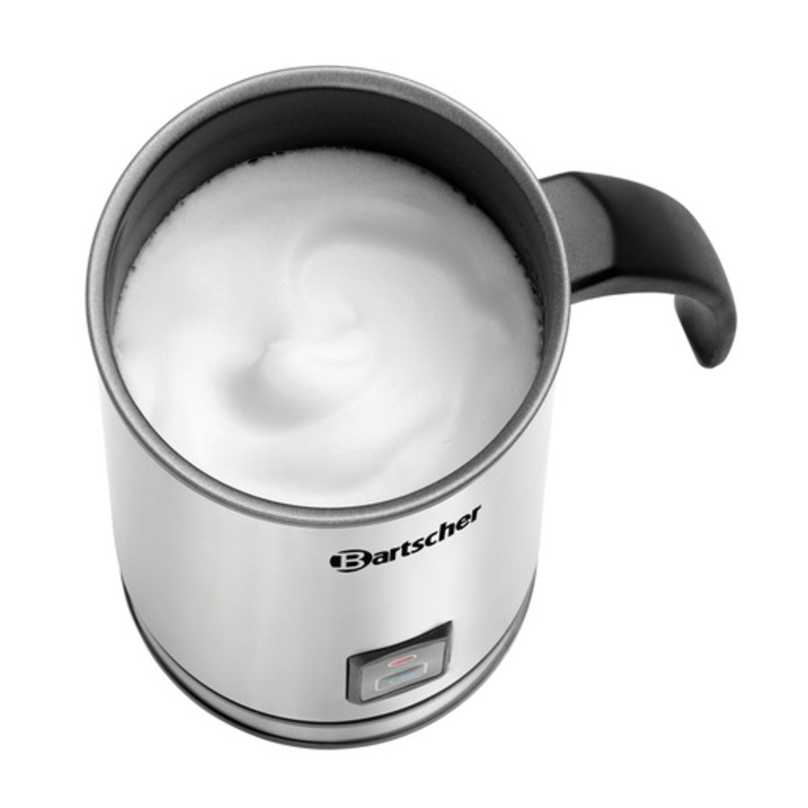 HorecaTraders Milk Frother Stainless Steel | 100cl