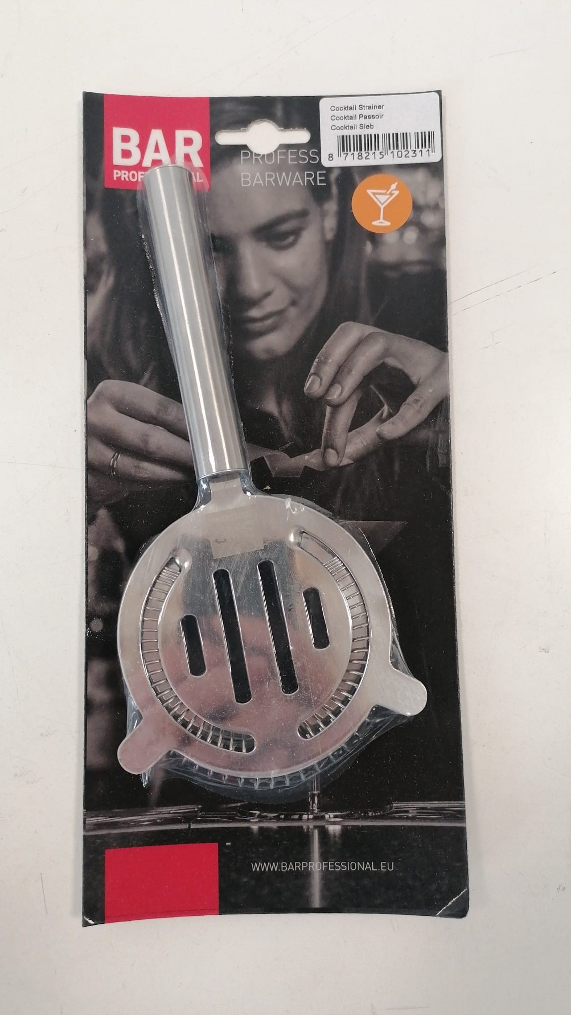 Buy Cocktail strainer stainless steel Outlet online HorecaTraders