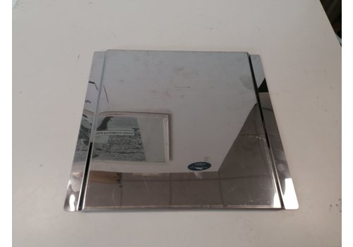  HorecaTraders Plaque en acier inoxydable pour Gastro23/XP | 353 x 325 mm | Sortie 