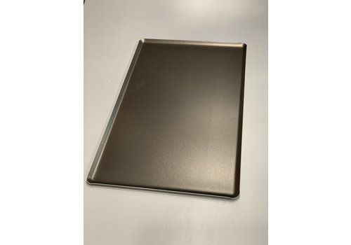  HorecaTraders Plaque de cuisson | Aluminium | Revêtement antiadhésif |325 x 520 x 5 mm | Sortie 