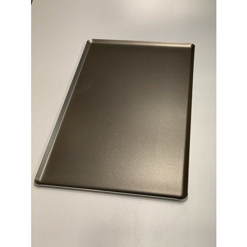  HorecaTraders Baking tray | Aluminum | Non-stick coating |325 x 520 x 5 mm | Outlet 