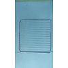 HorecaTraders Grille de four | acier inoxydable | 28x30 | Sortie