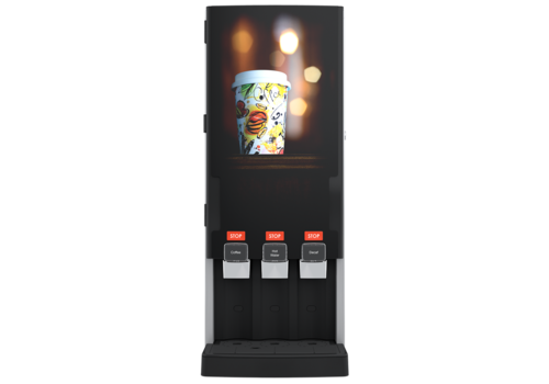  HorecaTraders Rivero Turbo 203 Instantkaffeemaschine | 2 x 3 Liter | 230 V 
