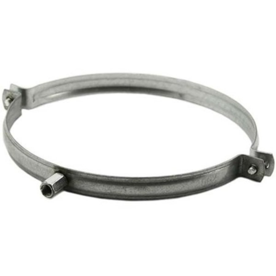 Metallhalterung für Spirorohr | Stahl | 14 Formate