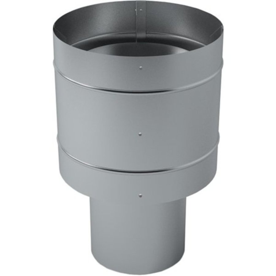 Stream-Vent plakplaat ventilatiekap | Aluminium | 11 Formaten