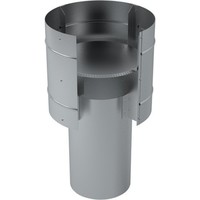 Stream-Vent plakplaat ventilatiekap | Aluminium | 11 Formaten