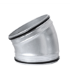 HorecaTraders Spiro bend 30 degrees safe | Steel | Multiple sizes