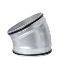 Spiro bend 30 degrees safe | Steel | Multiple sizes