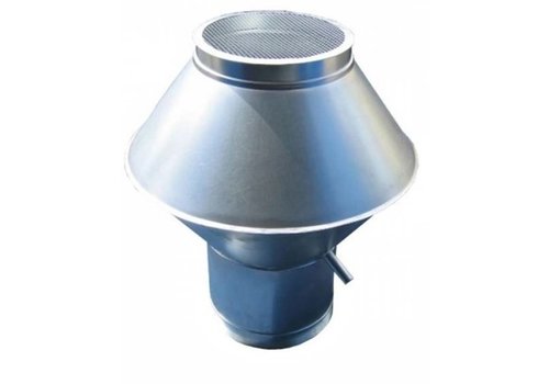  HorecaTraders Deflector Cap | Round | Galvanized Steel | 12 Formats 
