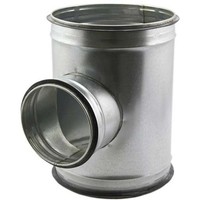 Spiro Safe Tee | 90 degrees | Steel | Ø80mm | 52 Formats