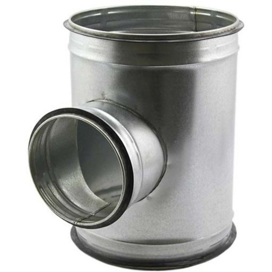 Spiro Safe T-piece | 90 degrees | Steel | Ø80 mm | 52 Sizes