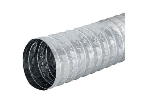 HorecaTraders Flexible ventilatieslangen | Ongeisoleerd | aluminium | 5 meter | Meerdere afmetingen 