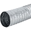 HorecaTraders Flexibele ventilatieslang | Ongeisoleerd | 10 meter | Aluminium | Meerdere afmetingen