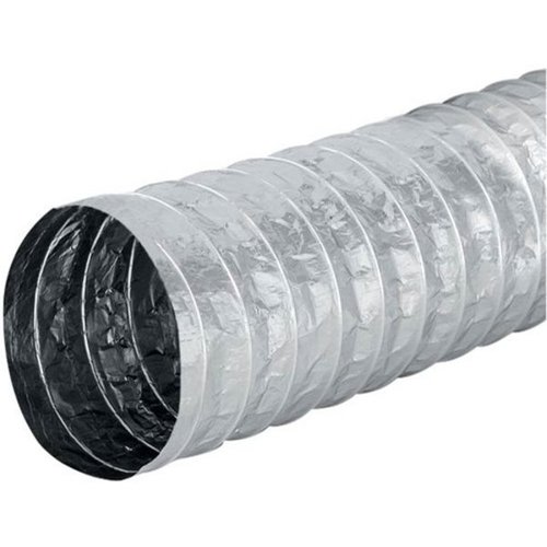  HorecaTraders Flexibler Belüftungsschlauch | Ungedämmt | 10 Meter | Aluminium | Mehrere Dimensionen 