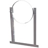 HorecaTraders Support de toit en aluminium pour tube spiro | acier inoxydable | 18 formats