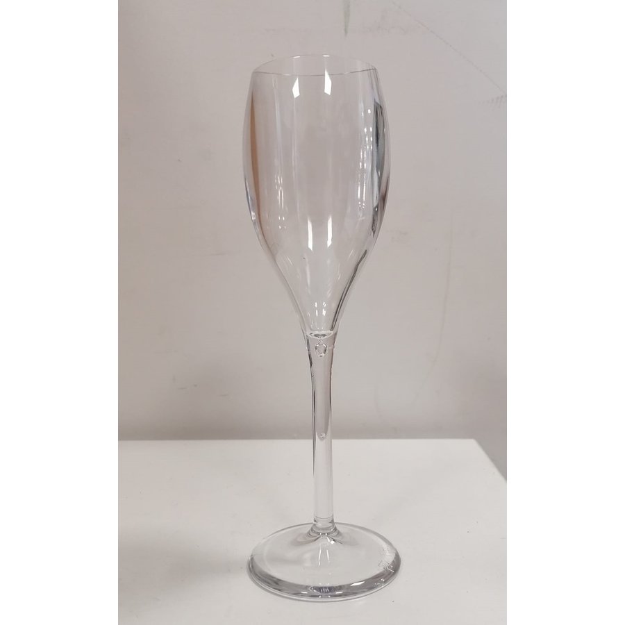 Champagne glasses | 6 pieces | H 21.5cm | Outlet