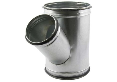  HorecaTraders Spiro Safe T-piece | 45 degrees | Steel | Multiple sizes 