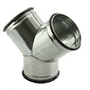 HorecaTraders Spiro Safe Trouser Piece | 45 degrees | Steel | 11 Sizes