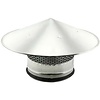 Chapeau de pluie Spiro Safe avec filet | acier inoxydable | 9 tailles