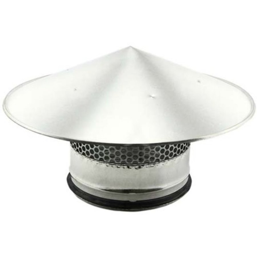 Spiro Safe Regenhut mit Netz | Edelstahl | 9 Größen