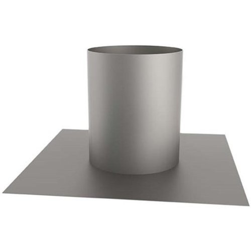  HorecaTraders Adhesive sheet roof passage round | Galvanized | different sizes 