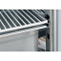 Réfrigérateur ventilé | 1400 litres | acier inoxydable | sur roues | 1440 x 850 x 2070 mm