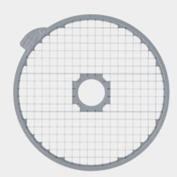 Rasps | Macedoine equipment | 10 x 10 x 10 mm