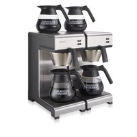 Mondo Twin coffee machine without water connection