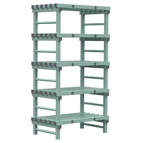  HorecaTraders REA Eurostelling | 5 niveaux | 6 tailles | 60 cm de profondeur 