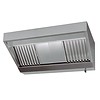 Combisteel Stainless steel catering hood with motor | 280x110x45cm