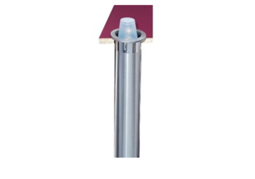  San Jamar Distributeur de gobelets intégré | acier inoxydable | 457(h) x Ø 135mm 