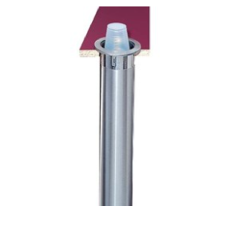 Distributeur de gobelets intégré | CDP | 457(h) x Ø 135mm