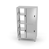 Hendi Pass-through cabinet with intermediate shelf and sliding doors | 2 different sizes