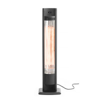 Infrared patio heater Tornado | black | 130x90x(H)900 mm