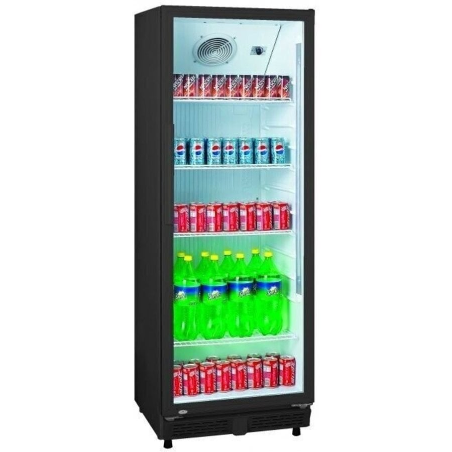 Porte vitrée pour réfrigérateur d'accueil | 360 litres | 62 x 63,5 x 173,2(h)cm