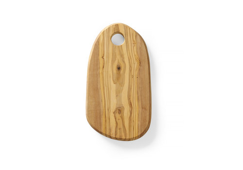  HorecaTraders Plateau à fromages avec trou | Bois d'olivier | 2 formats 