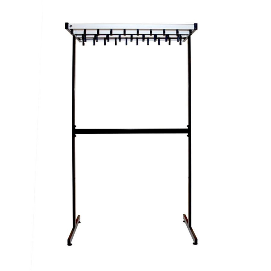 pro-line wardrobe rack | double sided| 38 hooks | W 985mm L 710mm H 1675mm