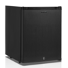 HorecaTraders Minibar Black with closed door and lock | 40x44x(h)50cm | 27 liters