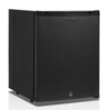 HorecaTraders Minibar Black with closed door and lock | 40x44x (h) 50cm | 27 litres