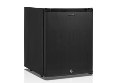  HorecaTraders Minibar Noir avec porte fermée et serrure | 40x44x(h)50cm | 27 litres 