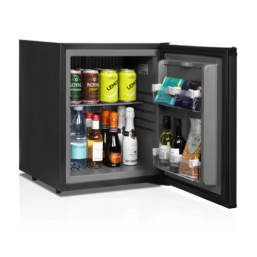 Minibar Black with closed door and lock | 40x44x (h) 50cm | 27 litres