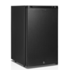 HorecaTraders Minibar Noir avec porte fermée et serrure | 40x46x(h)67cm | 42 litres