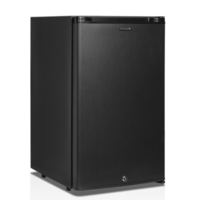 Minibar Black with closed door and lock | 40x46x (h) 67cm | 42 litres