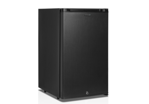  HorecaTraders Minibar Noir avec porte fermée et serrure | 40x46x(h)67cm | 42 litres 